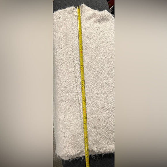 Dreamers Cream Open Cardigan Sweater - Picture 11 of 11